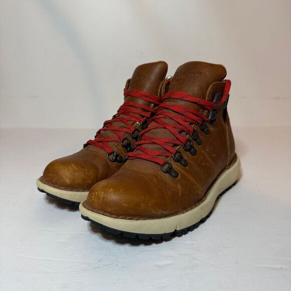 Danner Brown Leather Vertigo Cathay Spice Hiking Boots Women’s Size 6.5 M See pi - Picture 1 of 11